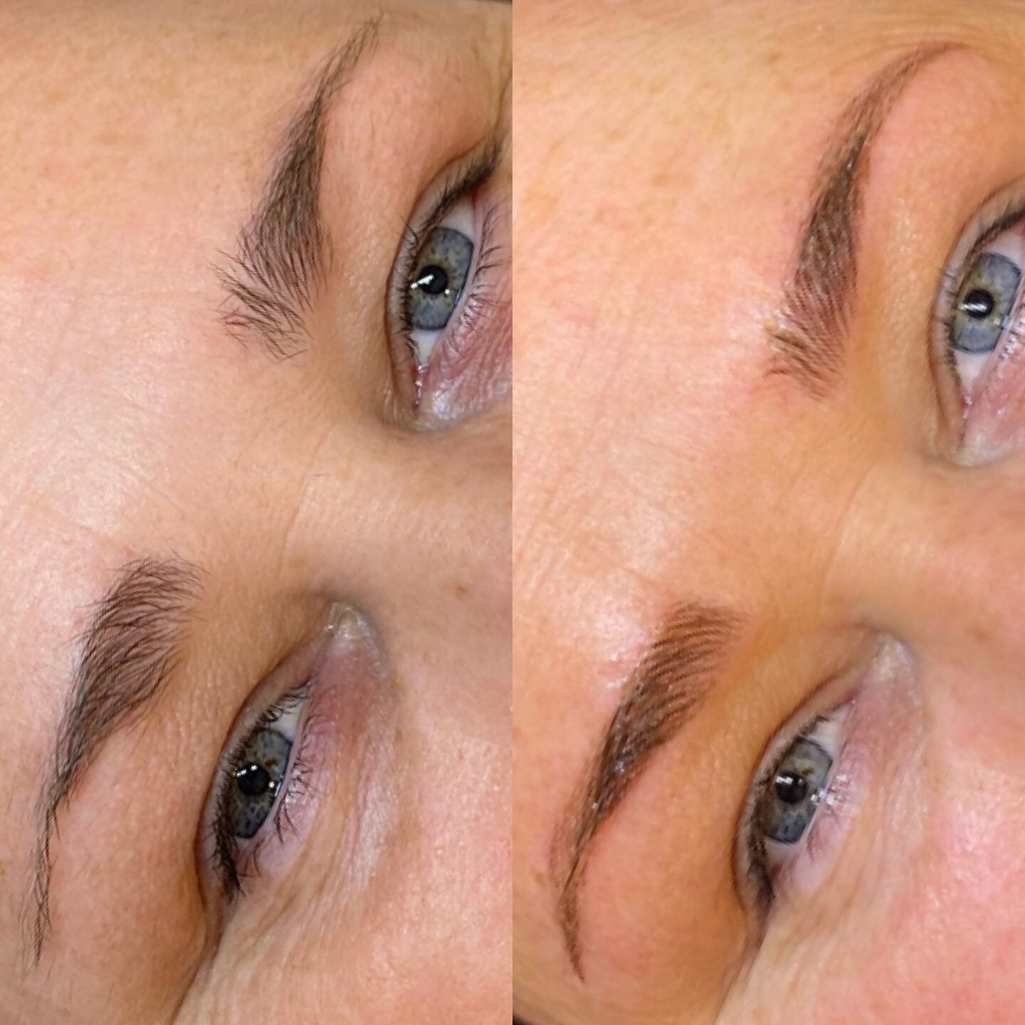 Happy new brow year 🥂🥳 

I loved doing these last week. Balancing brows can be tricky but so worth the the time. 

This beauty&rsquo;s brows were front loaded. This means the head of the brows were top heavy and out of balance. Our mission was to t