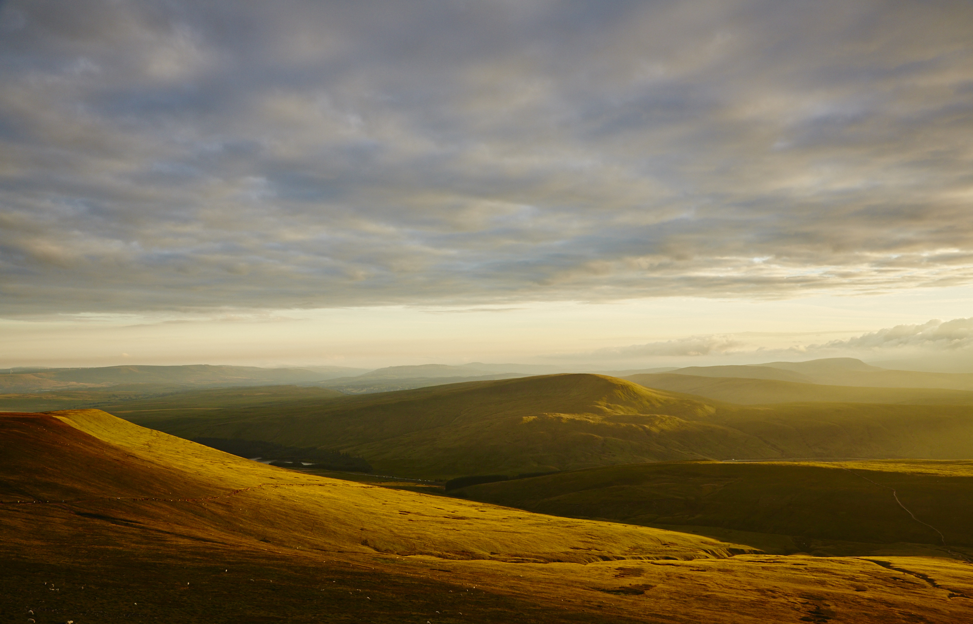 Brecon Beacons, Wales, UK.  Landscape photography by Mike Caldwell