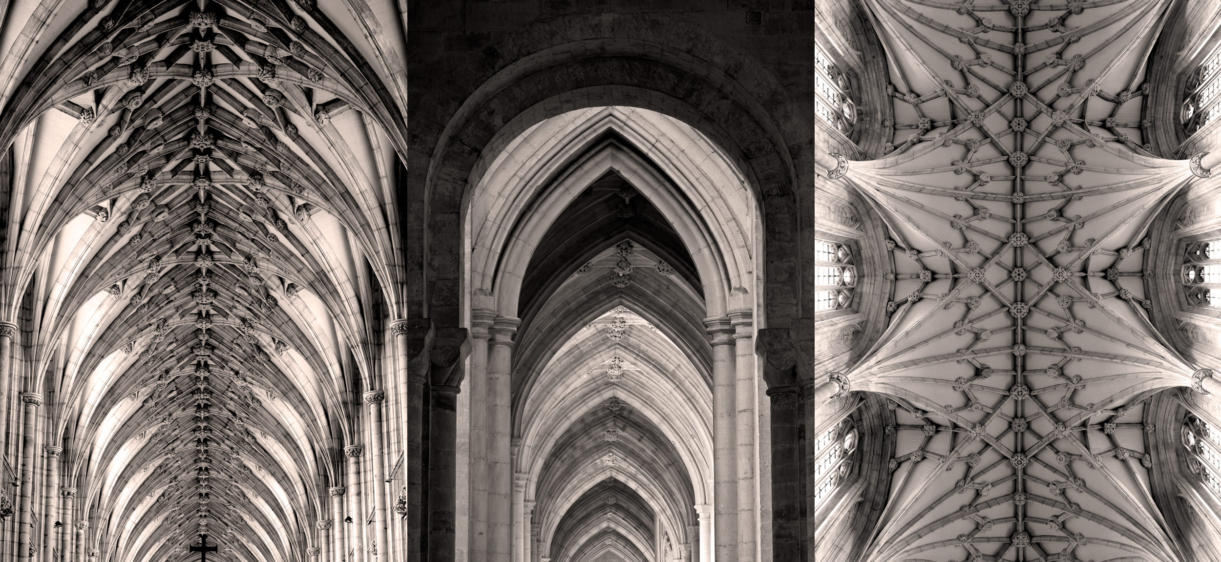 Winchester cathedral, UK.  Architectural photography by Mike Caldwell