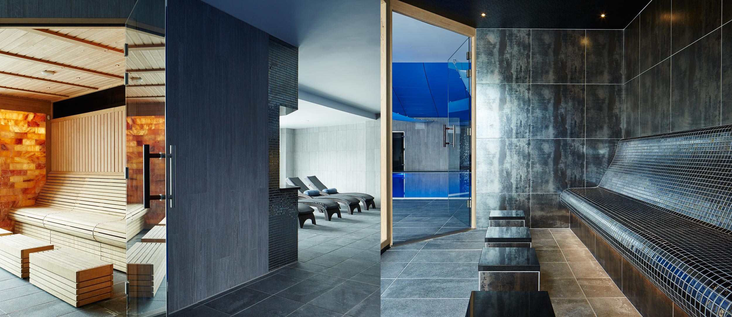 The spa at Formby Hall resort, UK.  Spa photography by Mike Caldwell