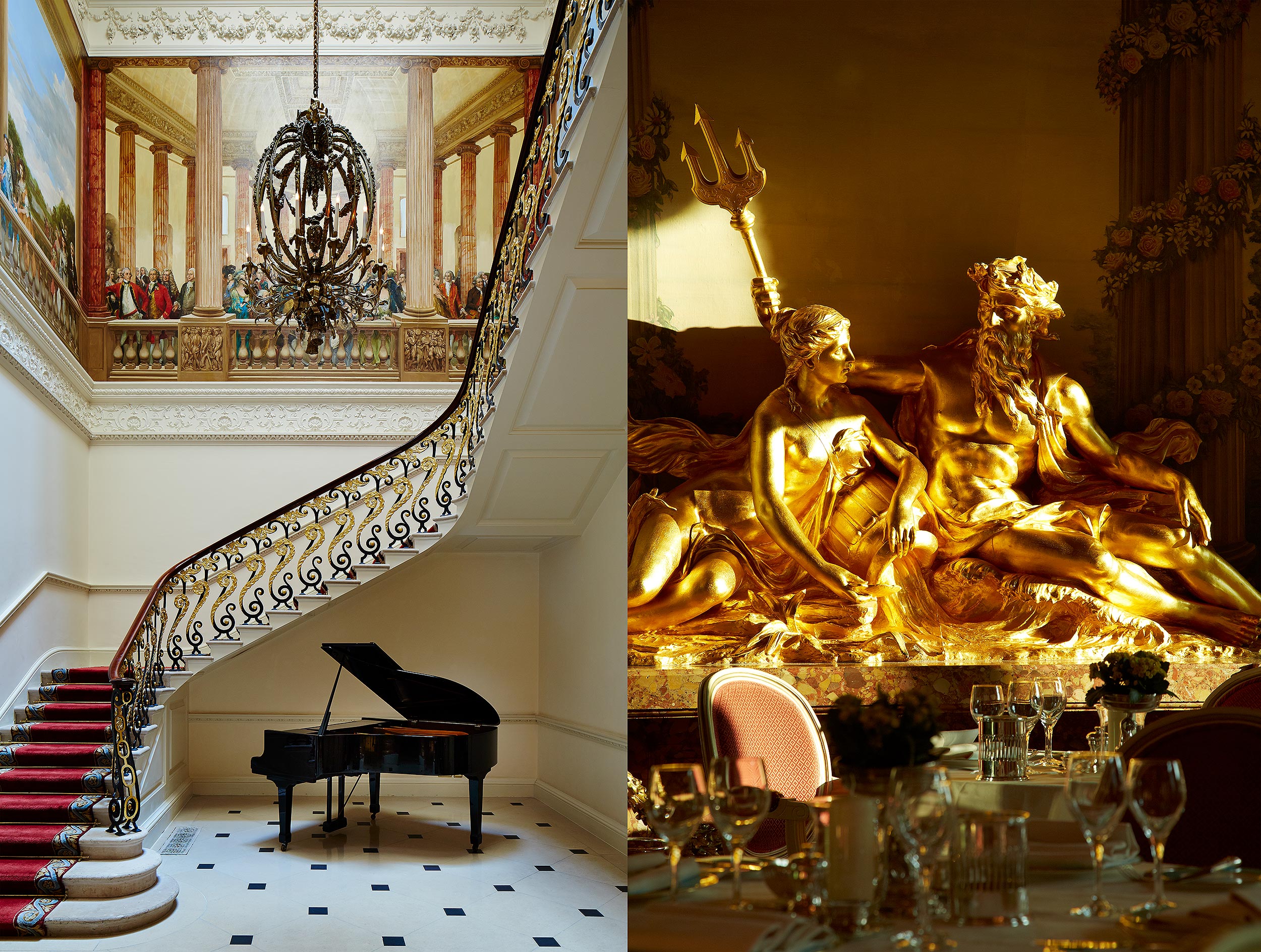 The Ritz hotel, London.  Interior photography by Mike Caldwell