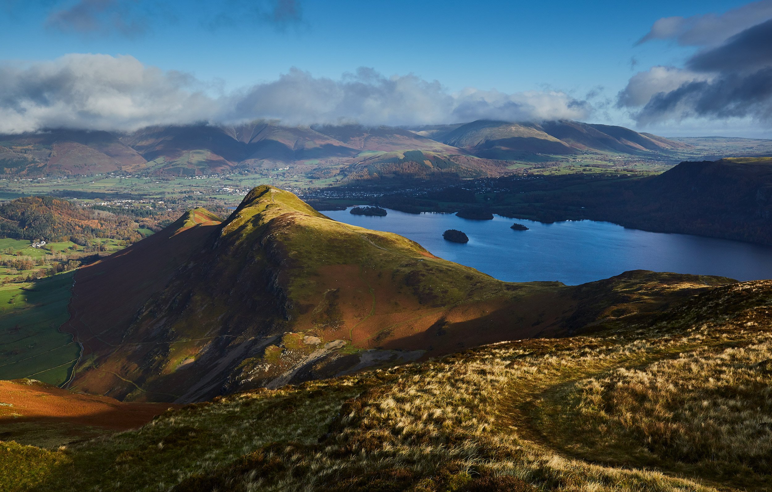 Catbells, Cumbria, UK.  Landscape photography by Mike Caldwell