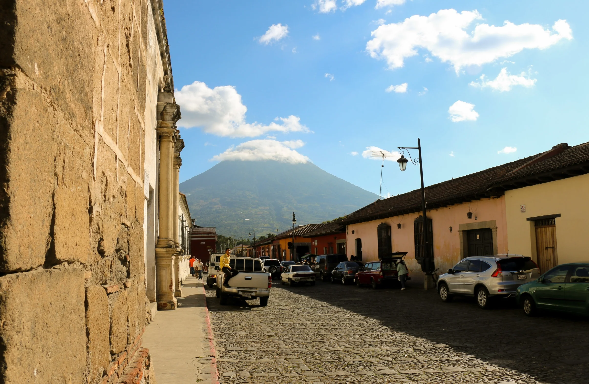 Antigua, our first stop on the Guatemalan Keipi Journey. 
