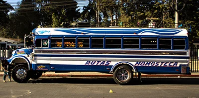 The brutal chicken bus