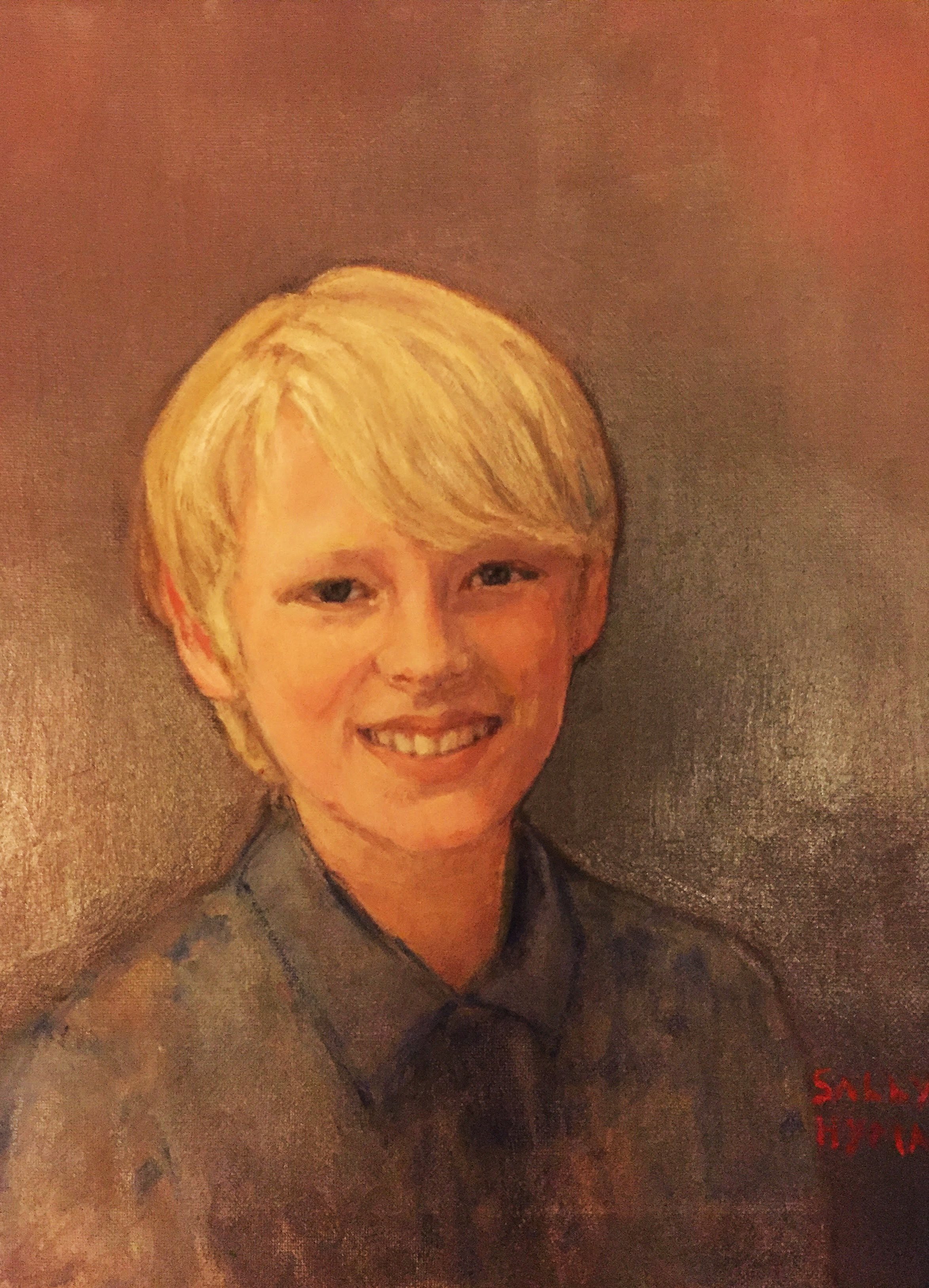 Portrait of young boy 