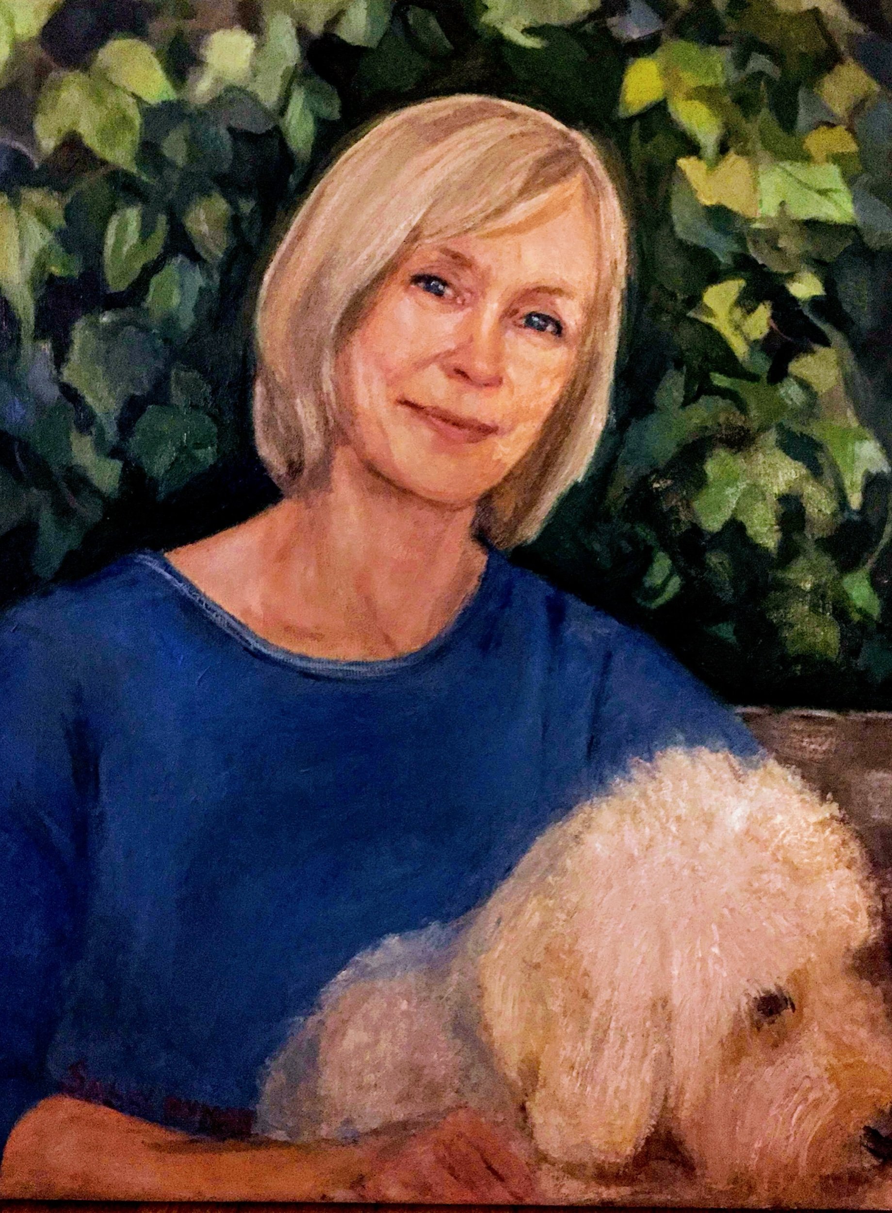 Commissioned double portrait 