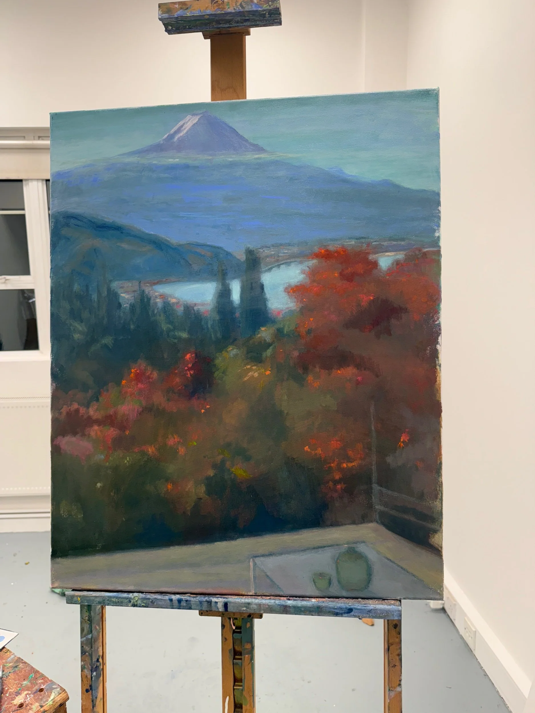 Mount Fuji and Lake Kawaguchi  