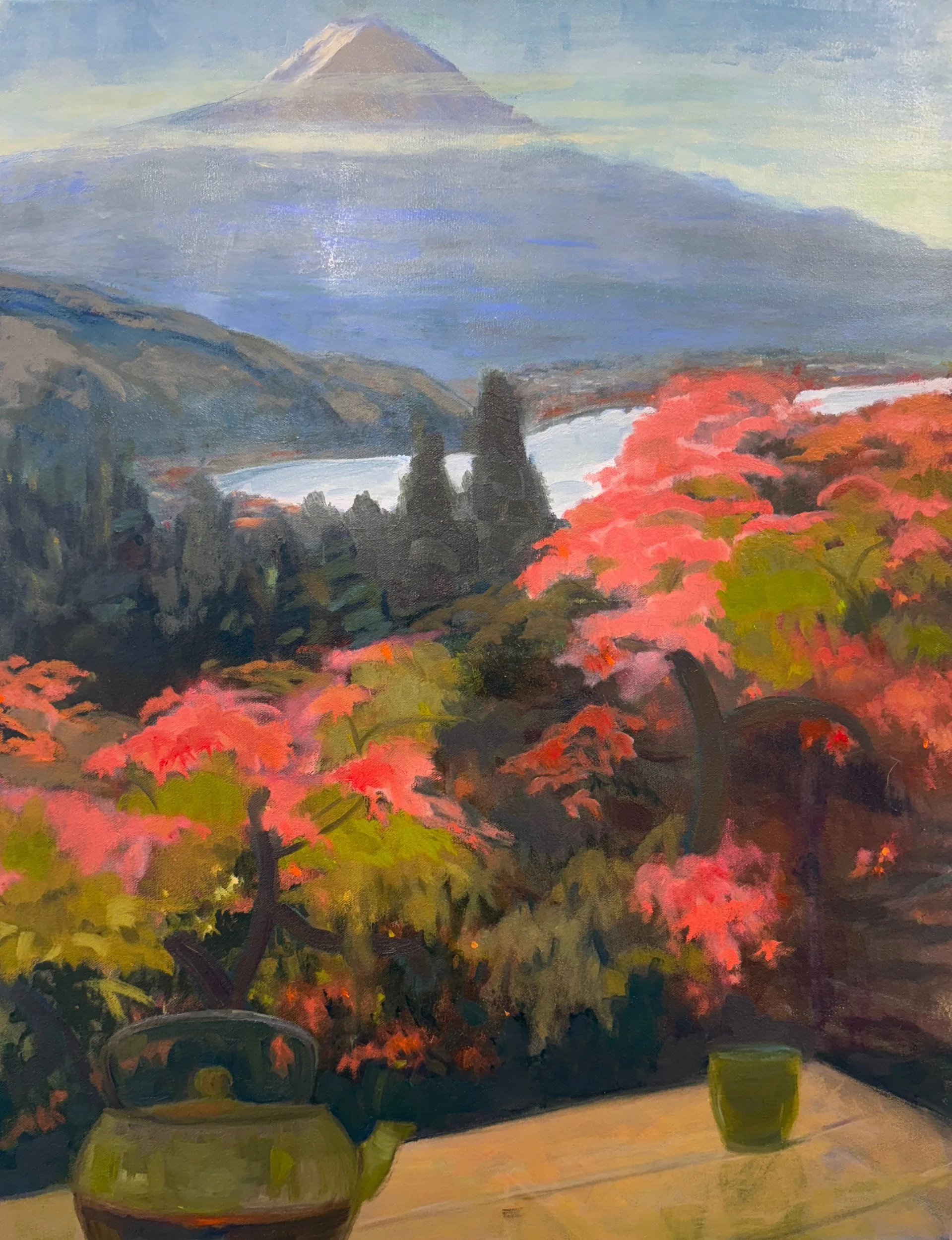 Lake Kawaguchi Japan 