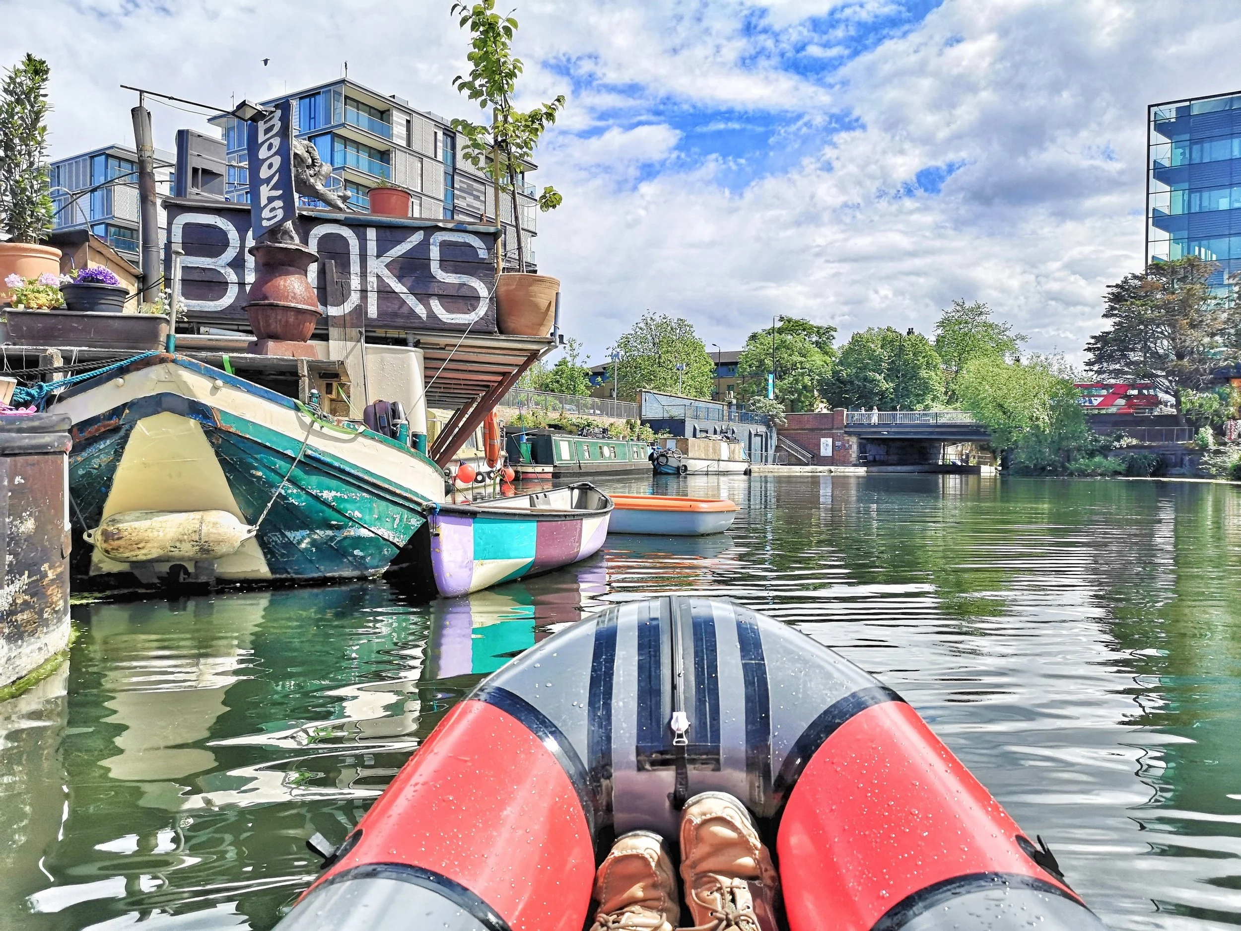 Passing Word on the Water , a friendly and popular floating bookstore.
