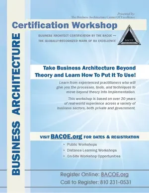 BACOE Business Architecture Workshop Brochure