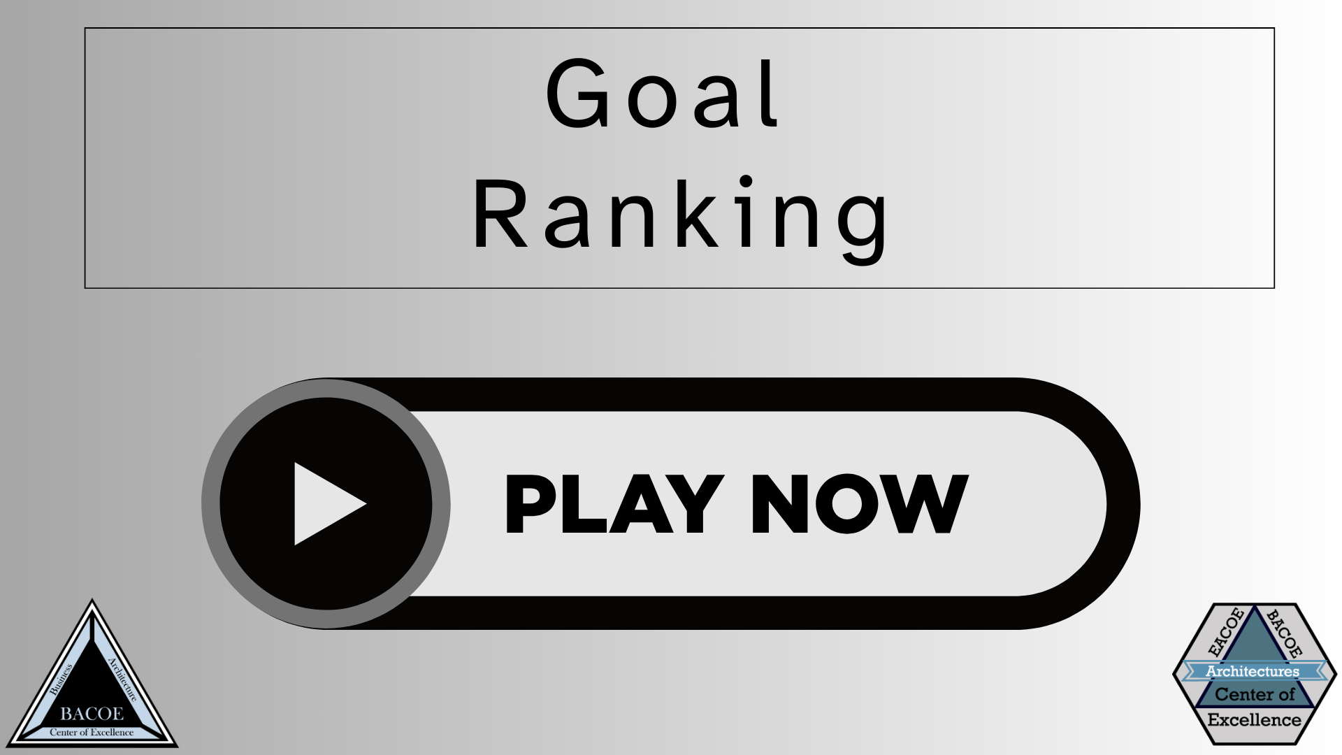 Goal Ranking