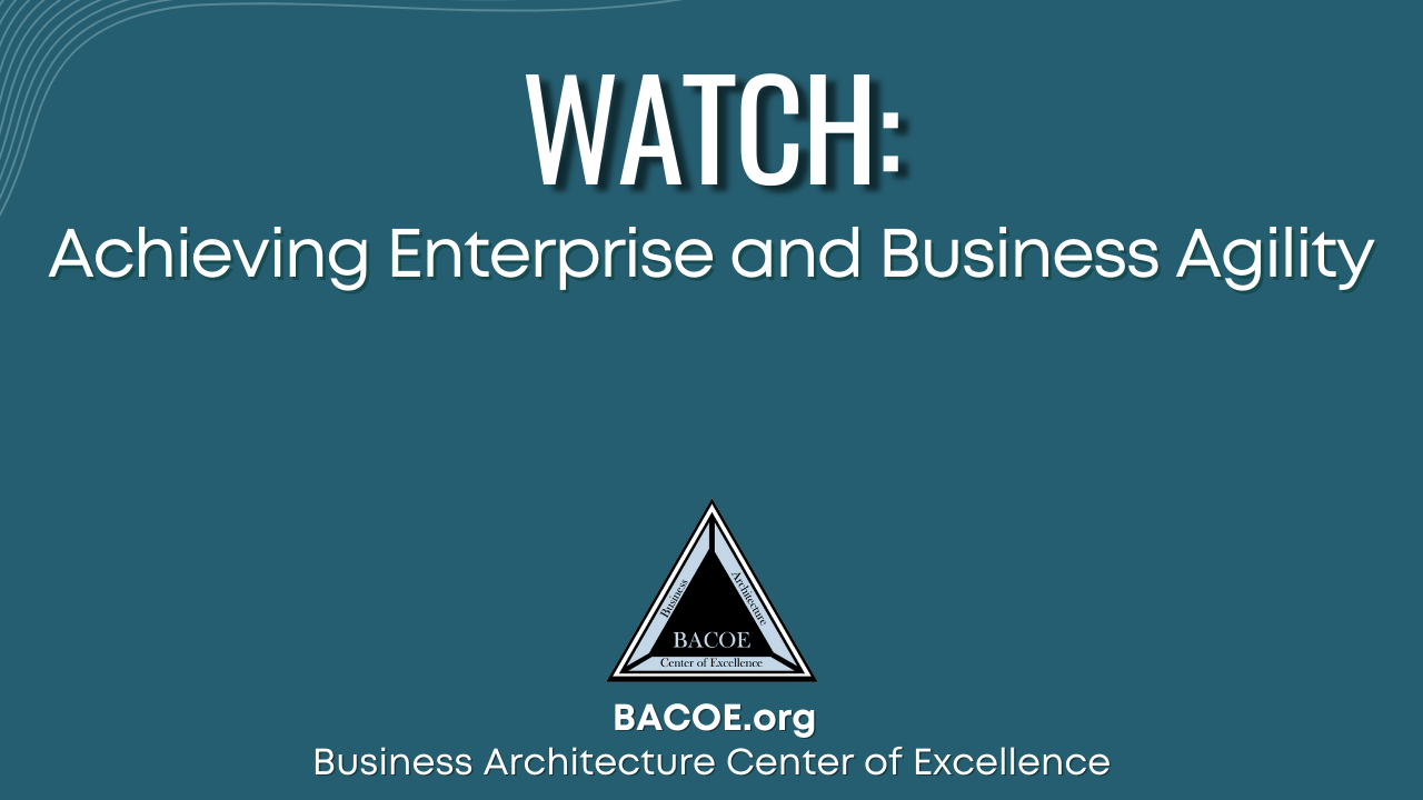 Business Architecture Case Studies