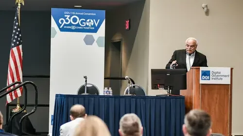Sam Holcman at 930gov 11th Annual Convention