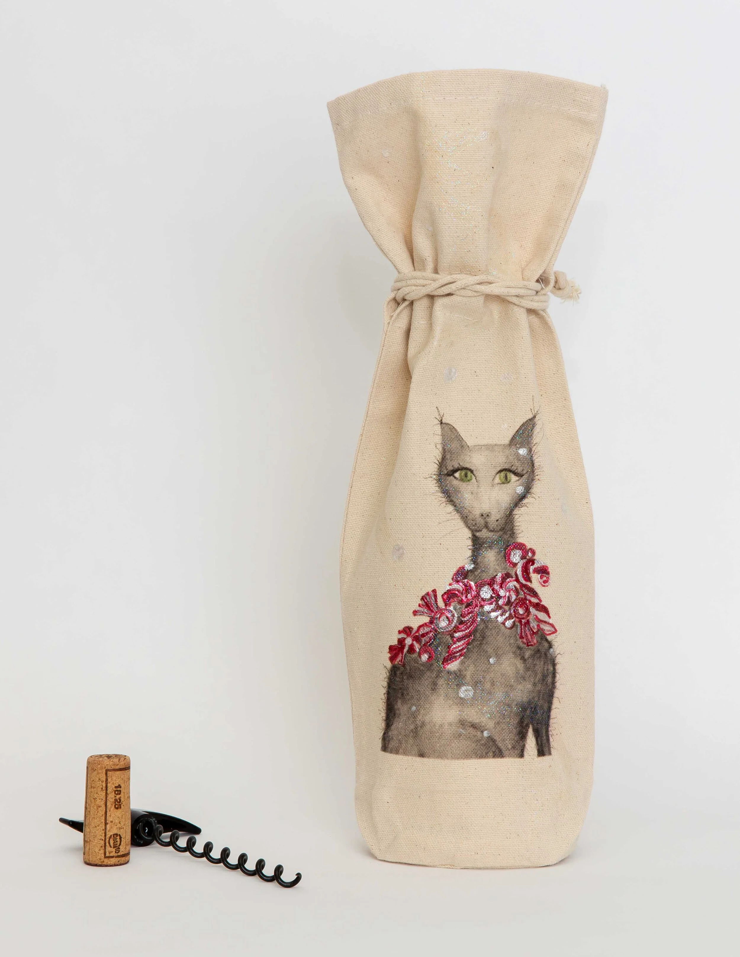 “Holiday Kitty”  $15.00