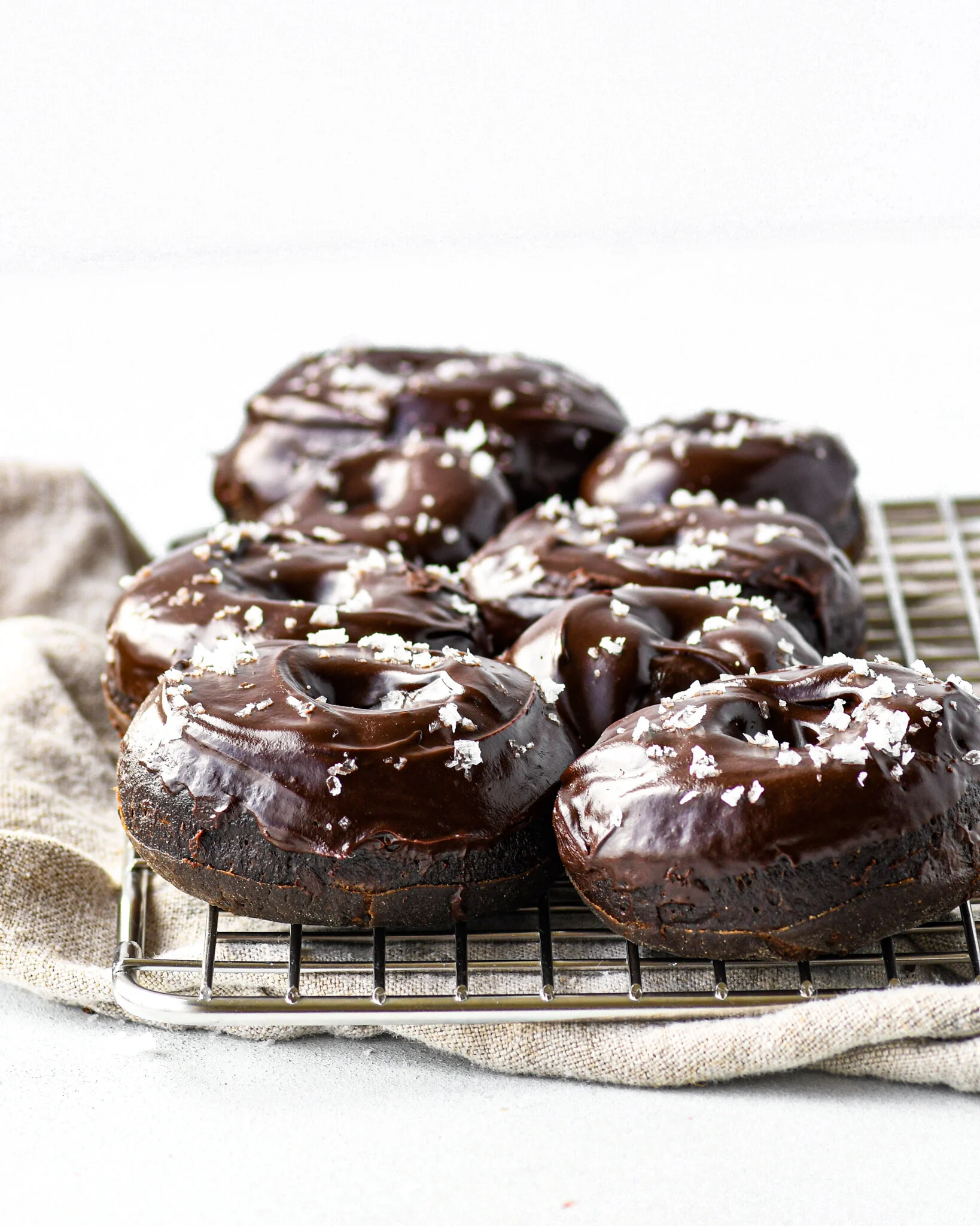 Double Chocolate Donuts — buttermilk