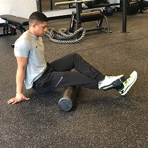 If more pressure is needed, stack the legs to increase the effect.