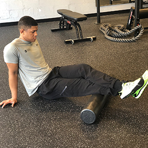 For added pressure, stack the legs.