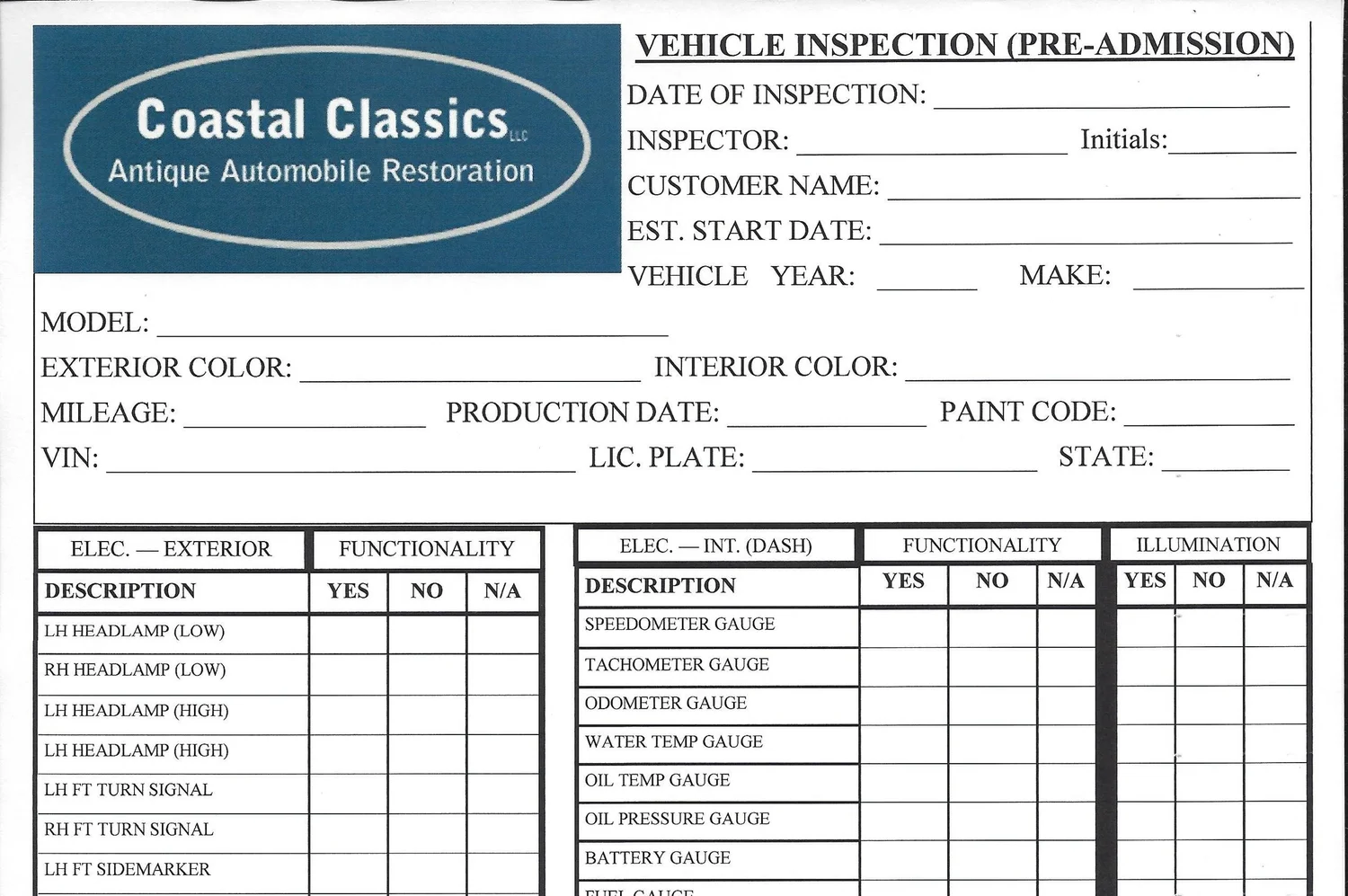 Coastal Classics Auto Restoration & Customization