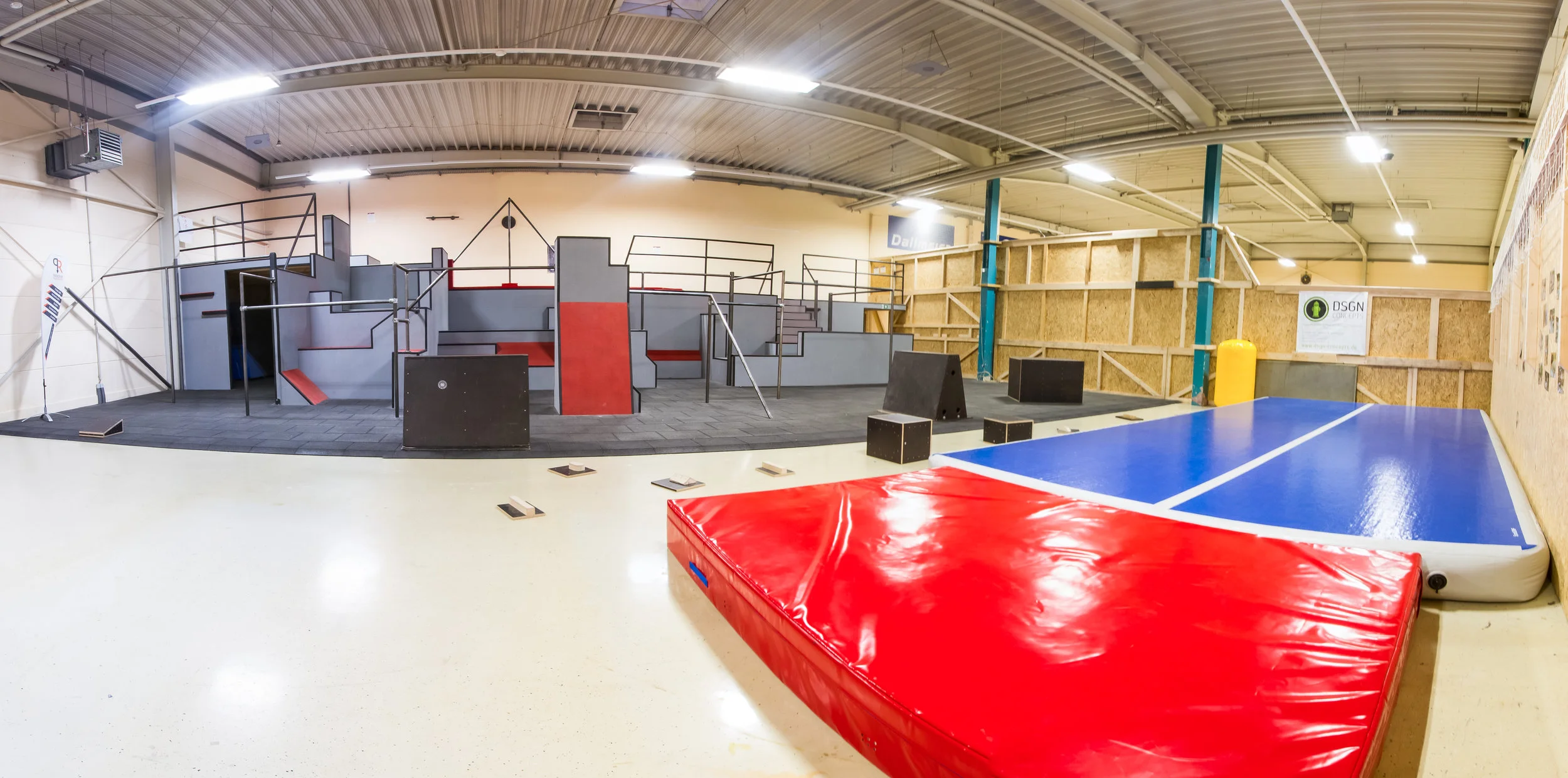 Eröffnung Parkour-Halle in Regensburg