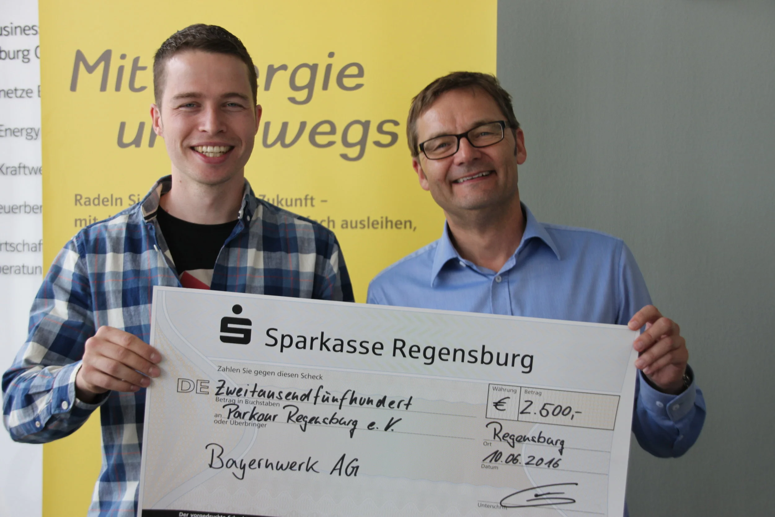 Erfolgreiche Spendenkampagne für Parkour-Halle Regensburg