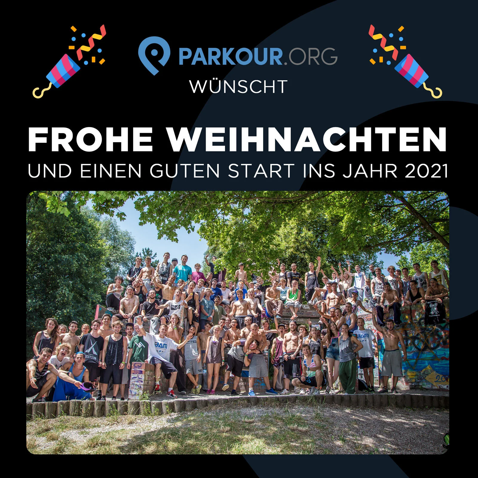 Wir wünschen frohe Weihnachten! 