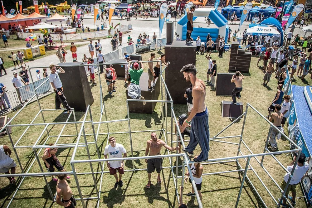 Mobiler Parkourpark - Das Sporthighlight für Kommunen &amp; Veranstalter