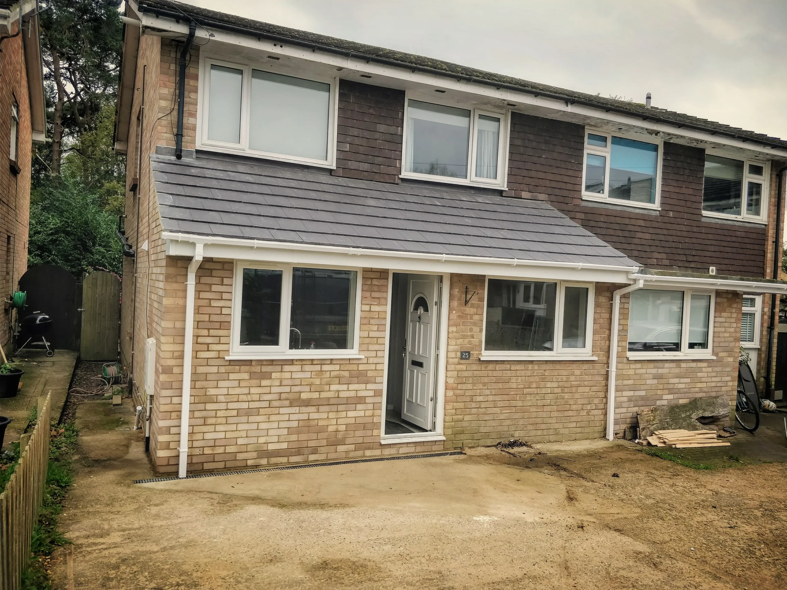 Front kitchen extension