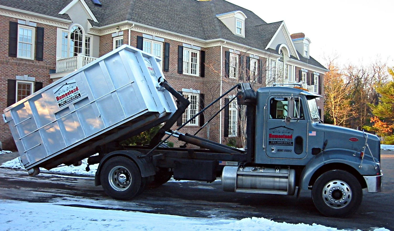 10 yard dumpster rentals — Homestead Disposal, Inc Roll off Dumpster Rental