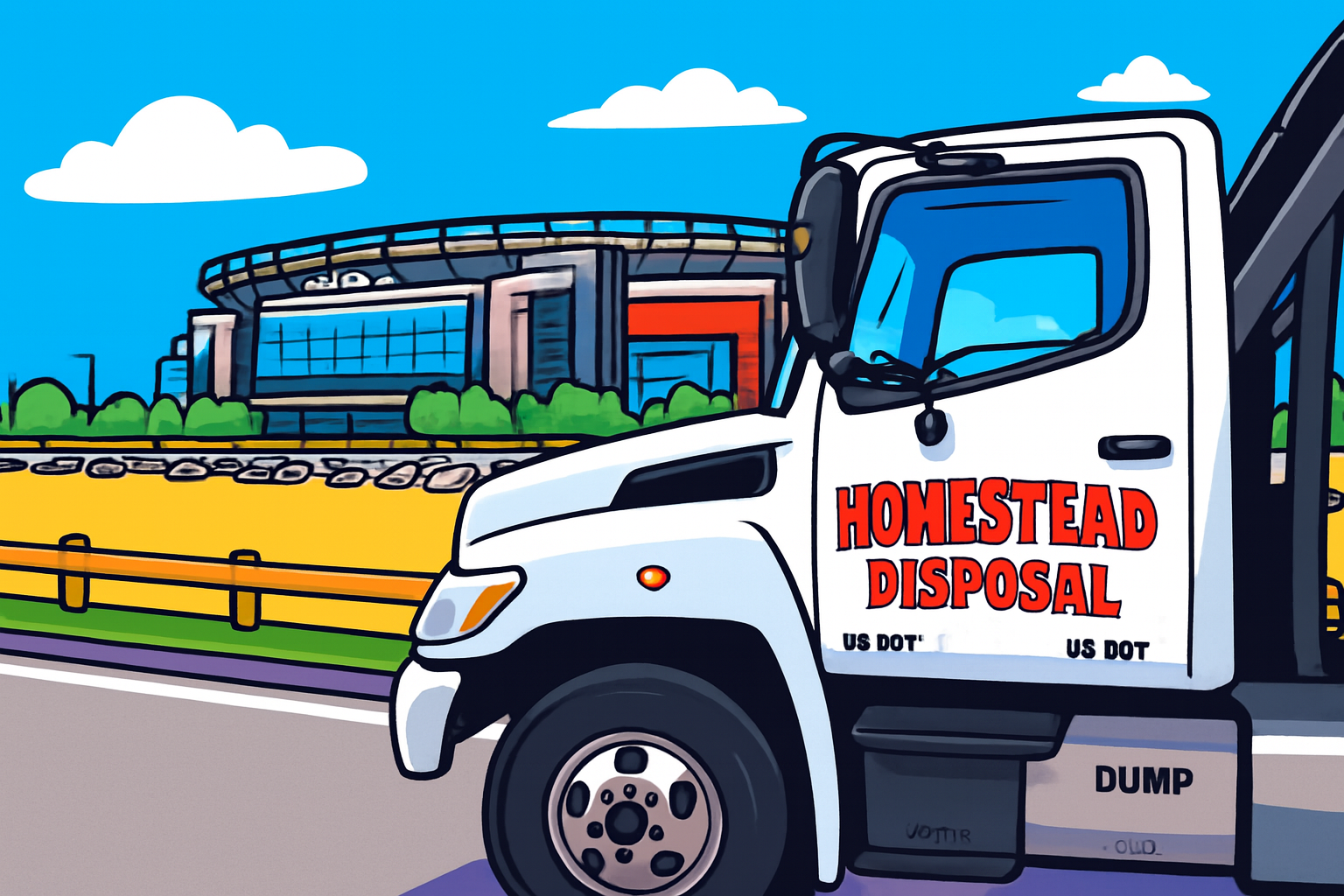 Homestead Disposal roll off dumpster rental in Foxborough, MA