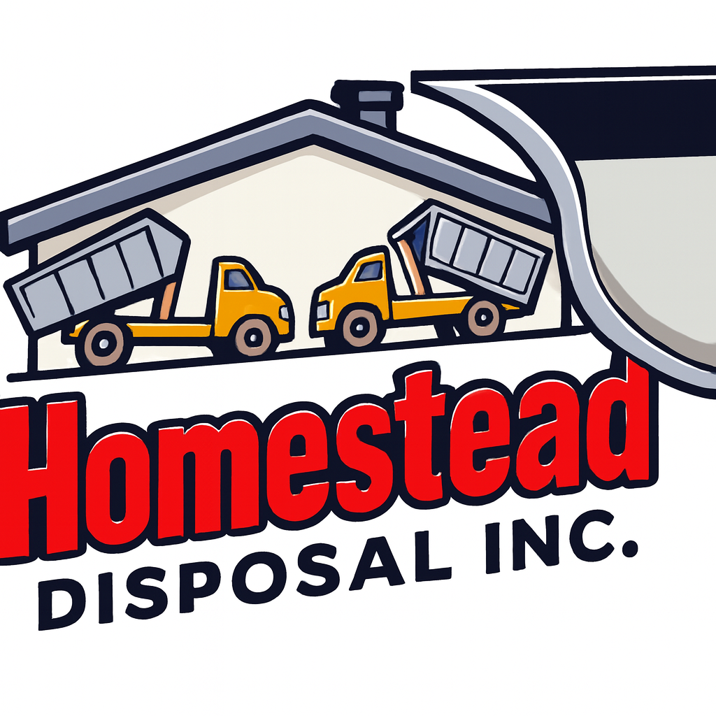 Homestead Disposal roll off dumpster rental near me for home owners & construction in Dracut, MA