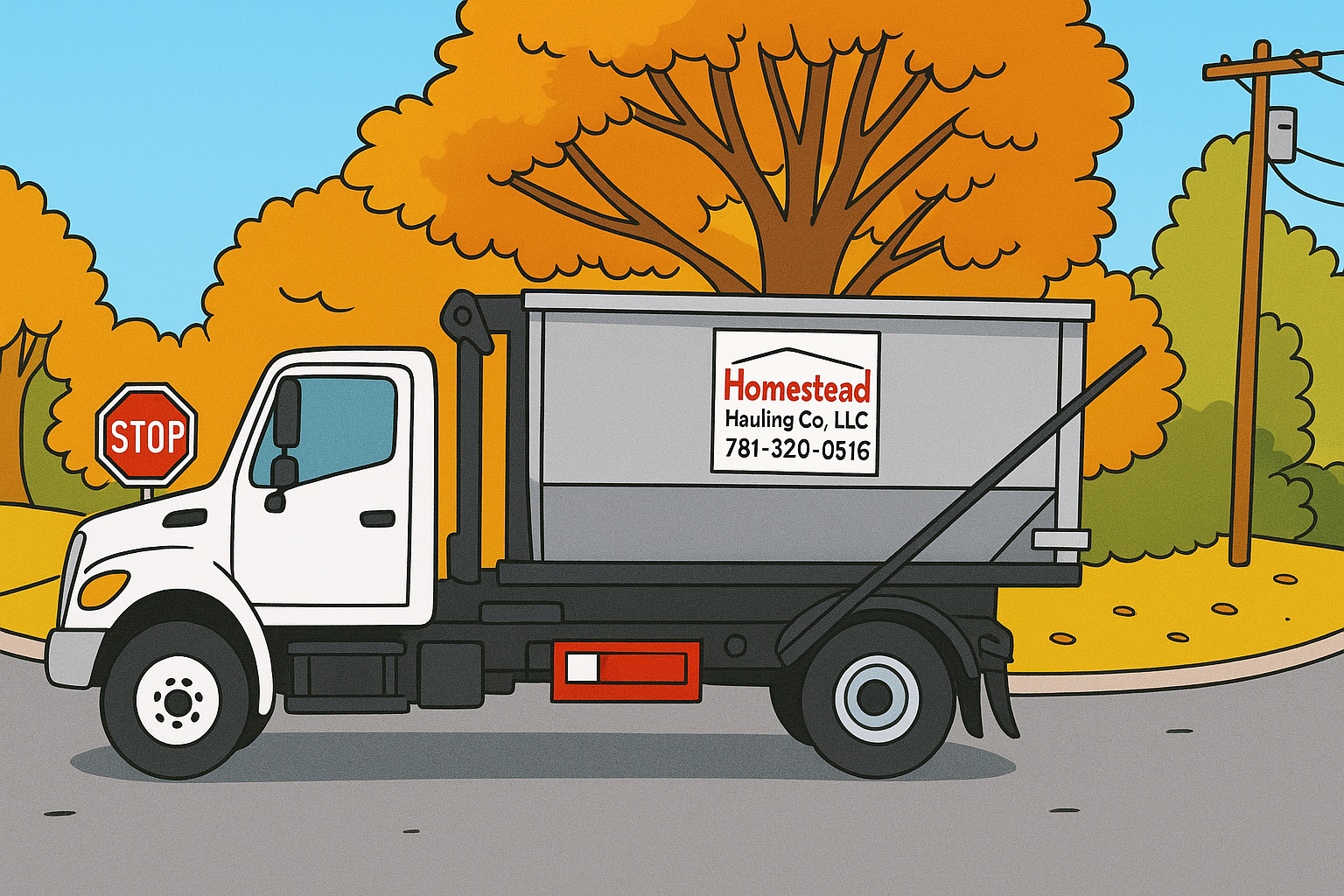 Homestead Disposal roll off dumpster rental near me for home owners & construction in Dighton, MA