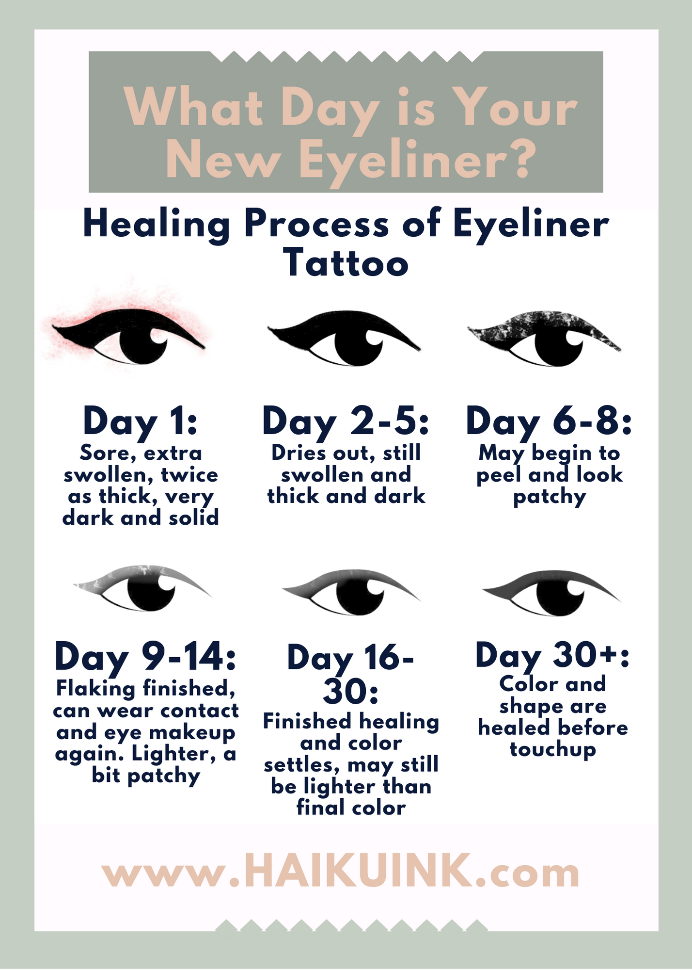 Aftercare For Tattoo Eyeliner