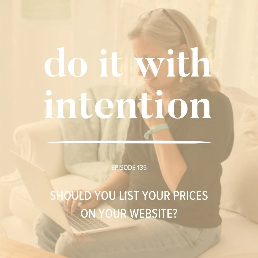 EP 135: Should You List Your Prices on Your Website?