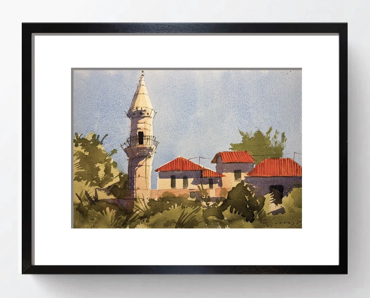 Minaret in Chania, Crete.