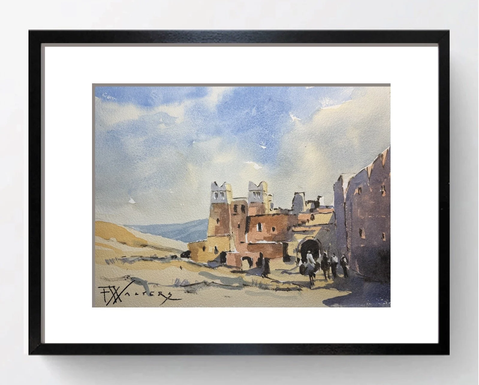 After Seago, learning from the best.