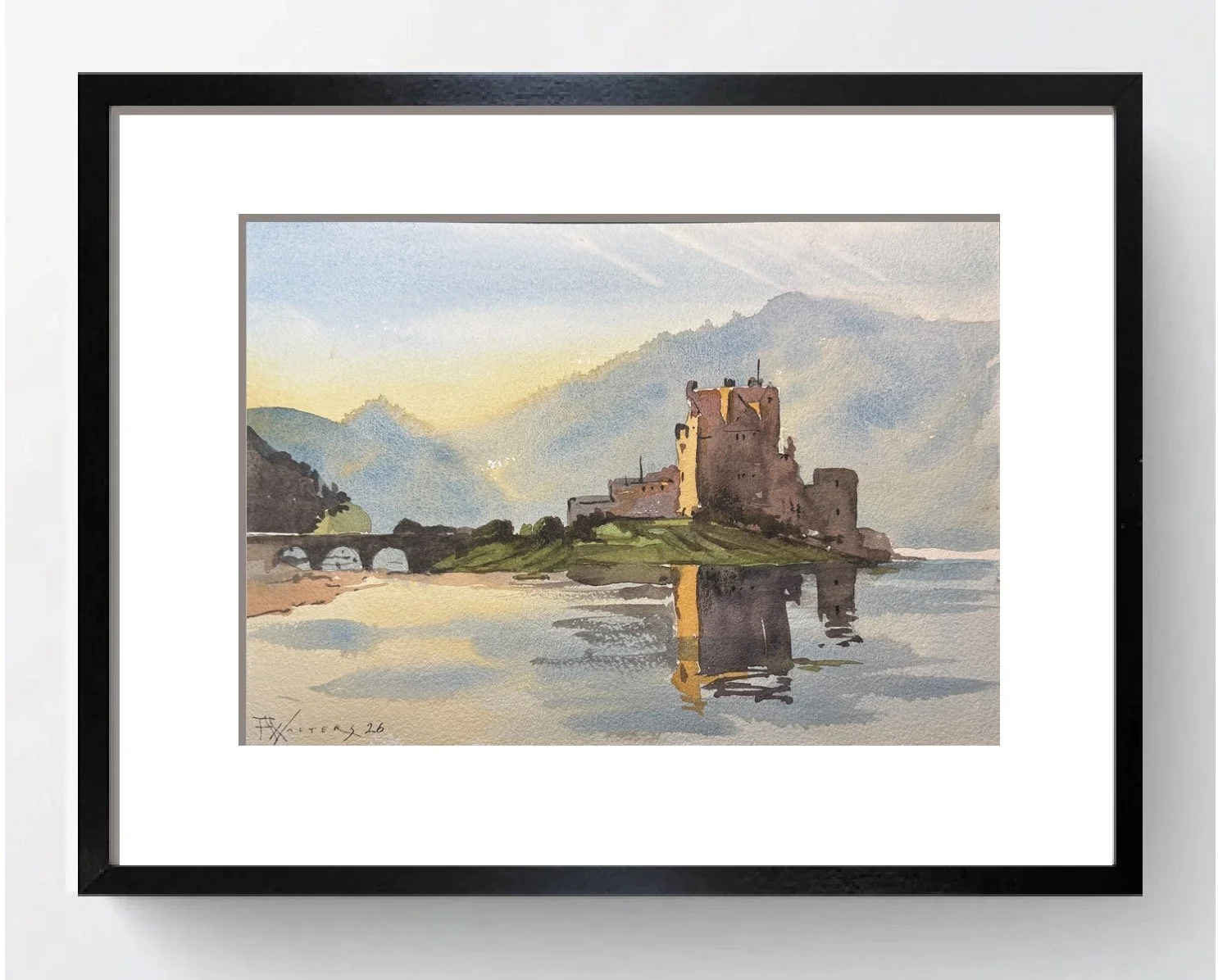 Sunrise over the Donan.