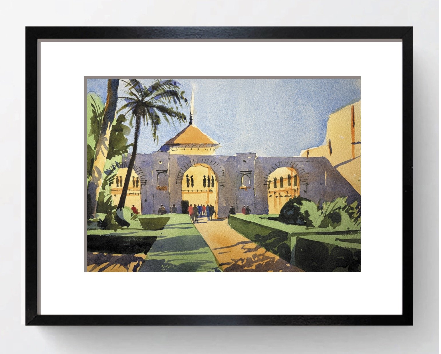 Gate of the Alcasaba - Step-by-Step Artists & Illustrators Magazine