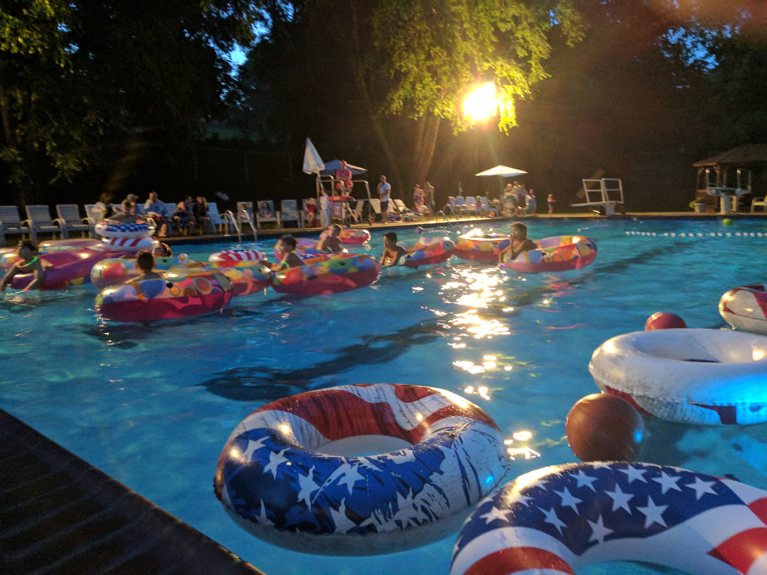 Swim Week Swim Club' Pool Parties