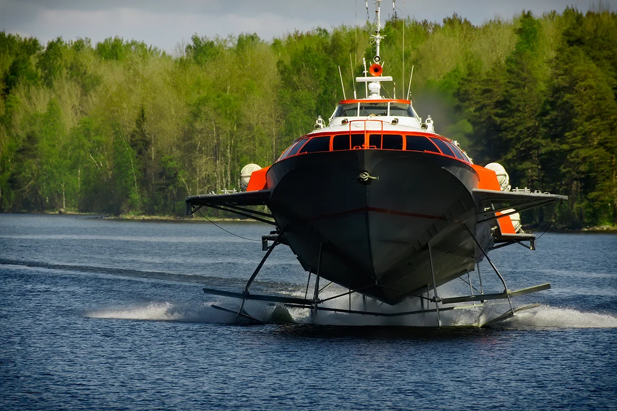 They can even make a boat hover above the water.