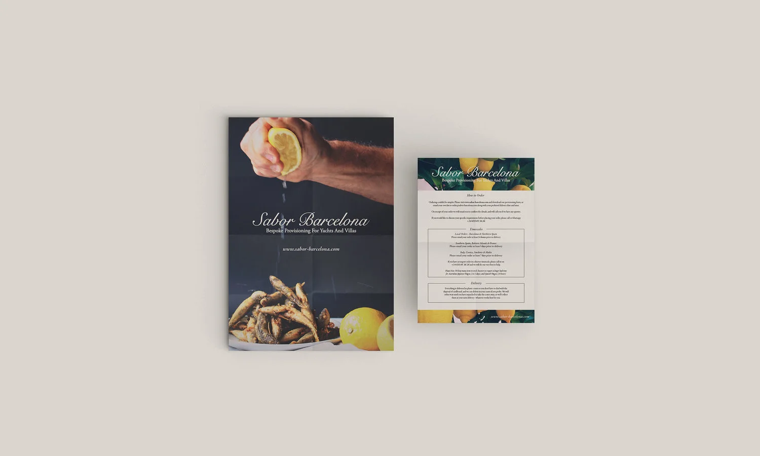 Consider how these marketing materials will be used. A chef may not have the need for a tote bag but will appreciate having supplier contact details pinned to the fridge for easy ordering.