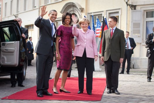 Barack Obama in Baden Baden, 2003
