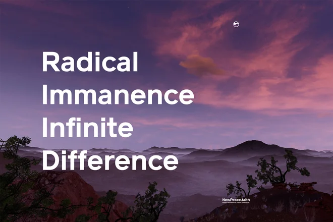 An advertising graphic from Timur Si-Qin's New Peace protocol. Courtesy the artist, Société , an d NewPeace.faith .