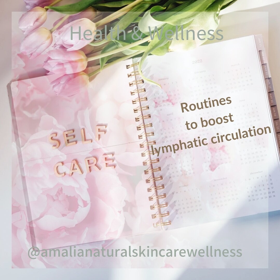 To support our lymphatic system there are several self- care routines you can do focusing on nourishment, cleansing and rejuvenation. 

Here some self-care routines that can support your lymphatic system for optimal health:

✨Dry Brushing: Gently bru