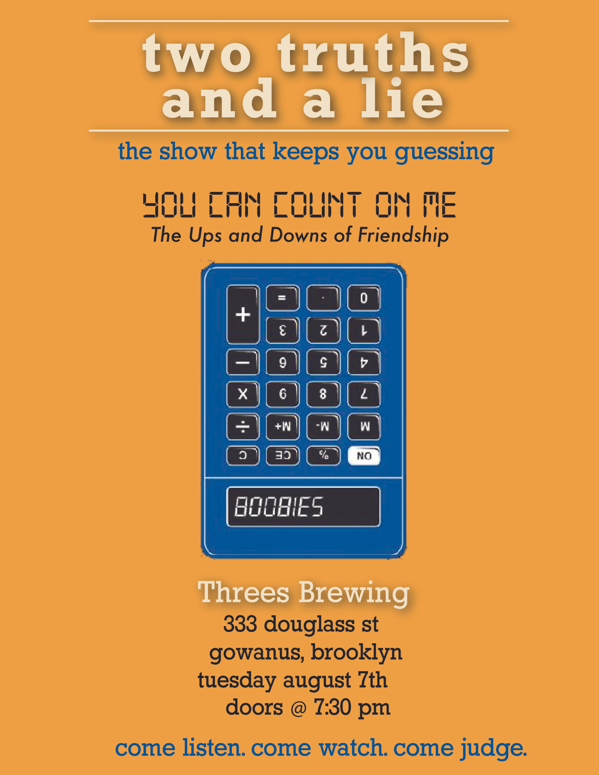 You Can Count on Me? Stories About the Ups and Downs of Friendship