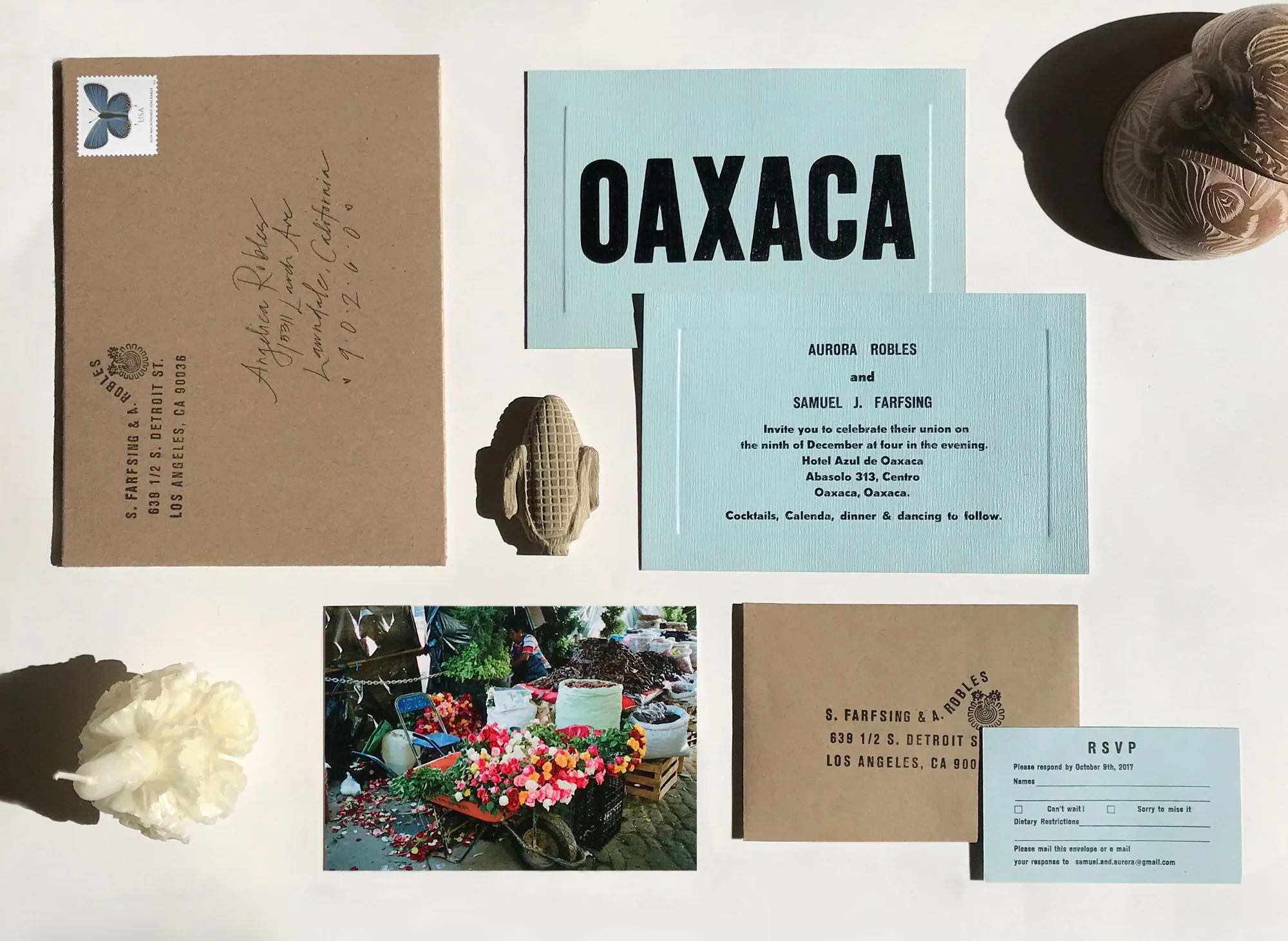 Letterpress printing by Eduardo Sergio Sánchez López at Tipográfica Azteca in Oaxaca.&nbsp;