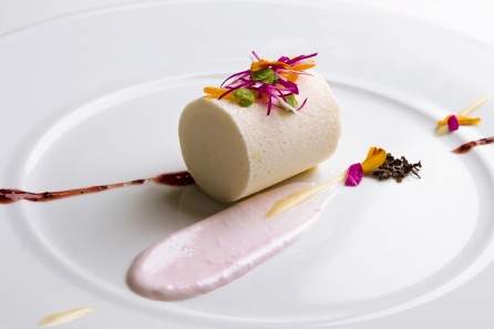 An exquisite example of number one Le Bernardin's plating expertise.