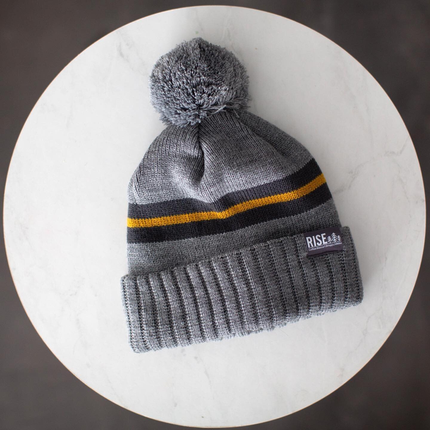 This pom beanie is the perfect fusion between style and warmth. Winter isn&rsquo;t even close to being over here in the #tetons #staywarm #headwear #beanie #winterhats #represent #risedriggs #tetonvalley #idaho #fashion