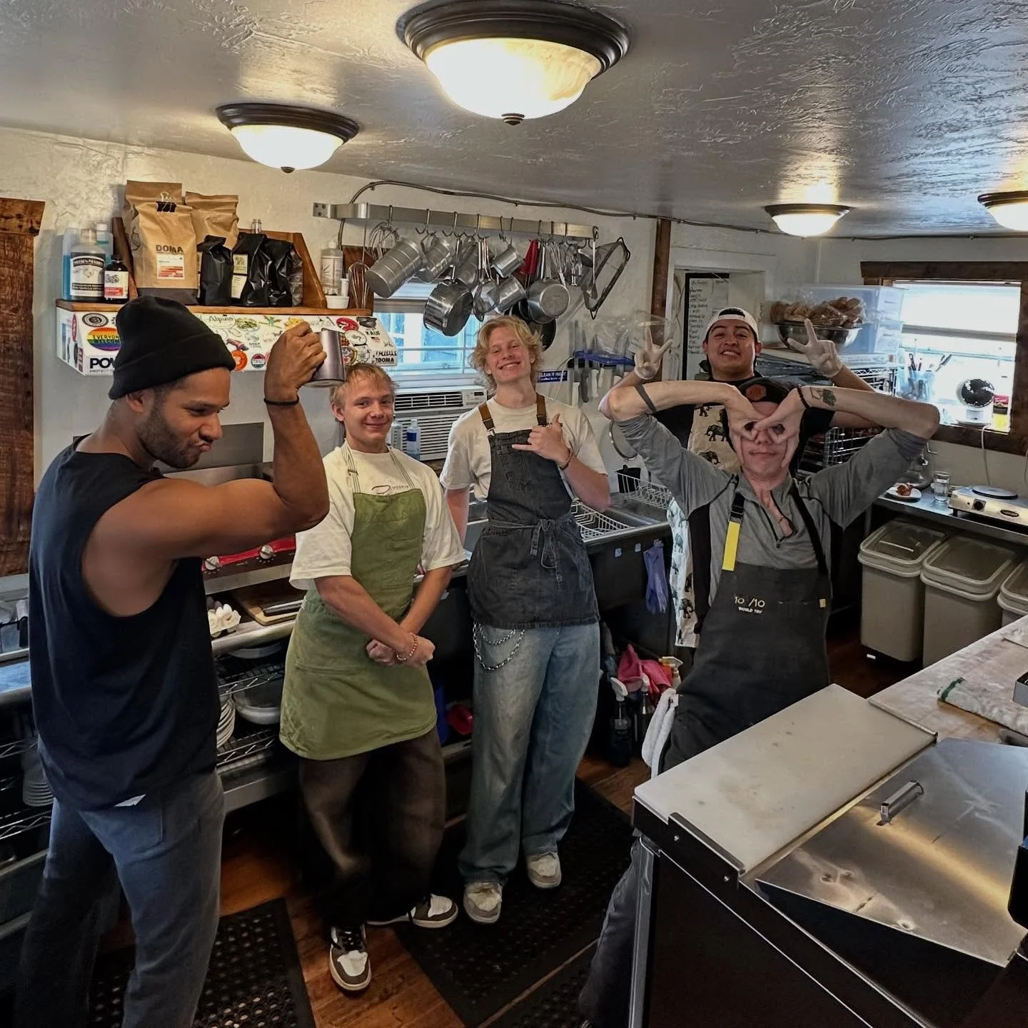 The boys club! Come see your favorite fellas this week. #risedriggs