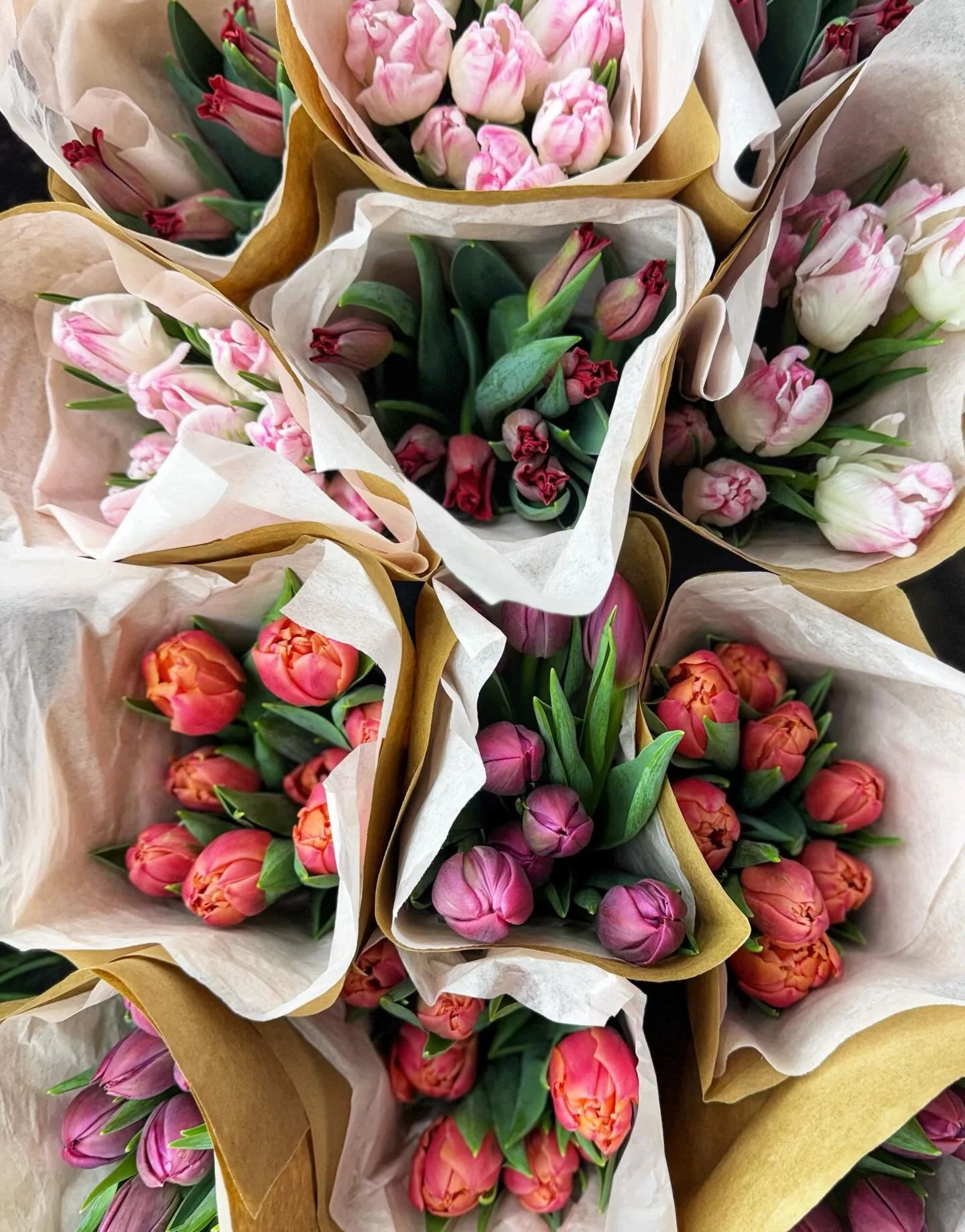 Tulips for the one you love. @redhouseflowers FRIDAY AND SATURDAY!! 🌷 💕