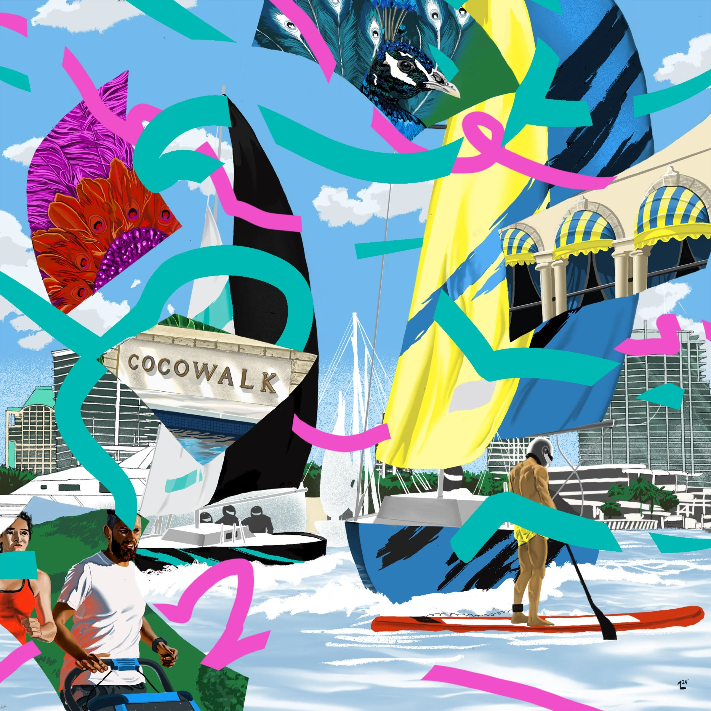 Coconut Grove for F1/ Visit Miami